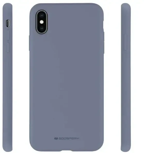 Dėklas Mercury Silikoninis dėklas Apple iPhone 13 Pro levandos pilka