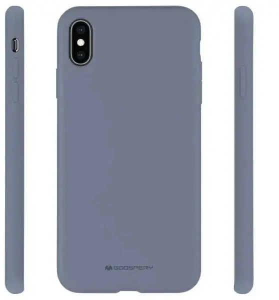 Dėklas Mercury Silicone Samsung A20s A207 šviesiai violetinė lavender pilka