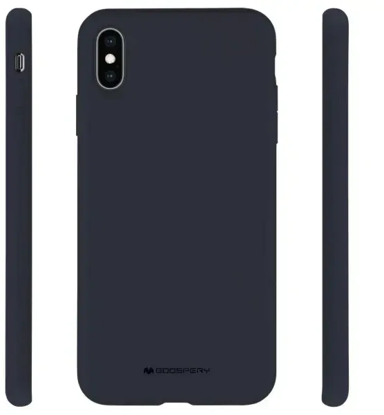 Dėklas Mercury Silicone Samsung A20s A207 tamsiai mėlyna navy