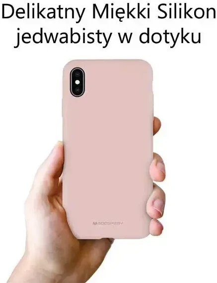 Dėklas Mercury Silicone Samsung A33 5G A336 rožinė-smėlio pinksand