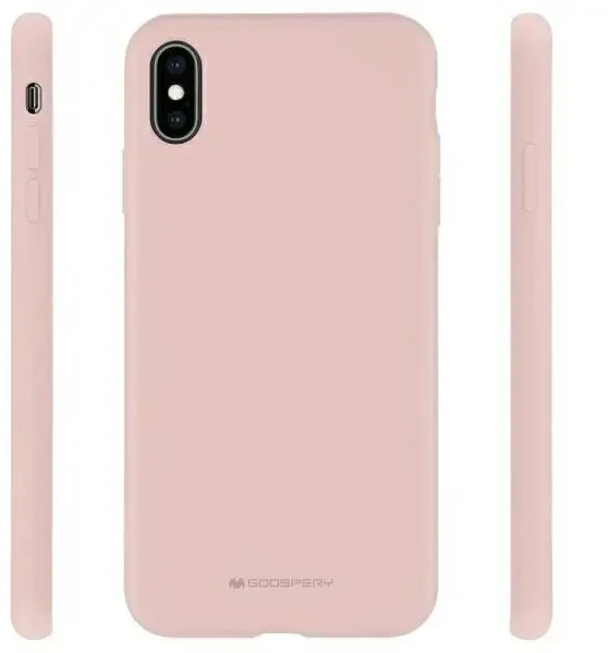 Telefono dėklas Mercury Silicone skirtas Samsung S22 Plus, rausvos spalvos
