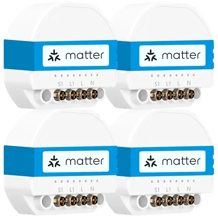 MEROSS MSS815MAQUA-UN 4 išmaniųjų Wi-Fi komutatorių rinkinys