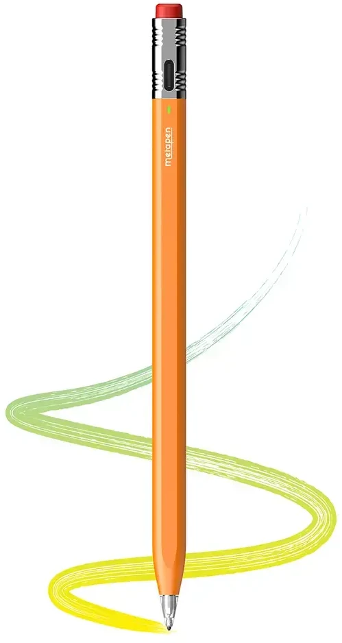 Metapen Pieštukas Air8 Pro X stylus for iPad - oranžinis