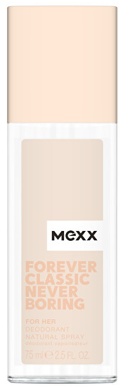 Mexx Forever Classic Never Boring Dezodorantas moterims, 75 ml
