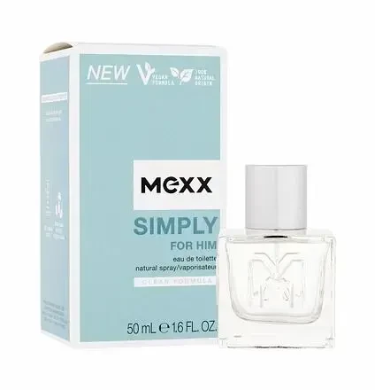 Mexx Simply EDT tualetinis vanduo vyrams, 50 ml