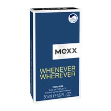 Mexx Whenever Wherever EDT tualetinis vanduo vyrams, 50 ml