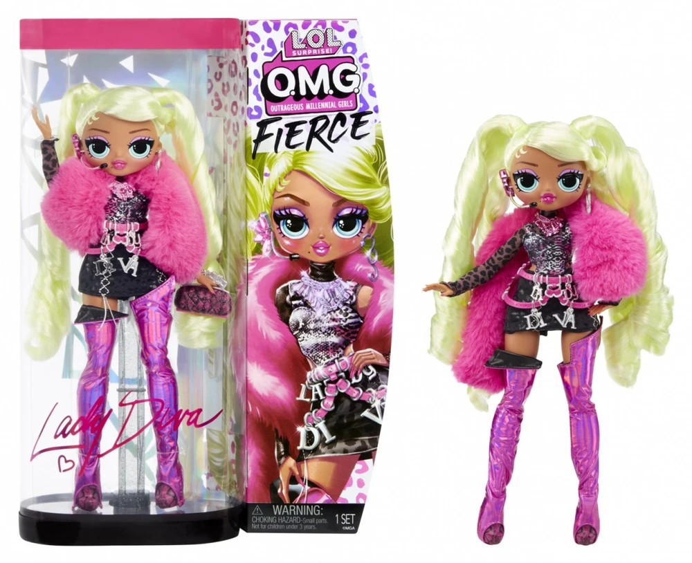 L.O.L. Surprise lėlė 707 OMG Fierce Lady Diva 585275
