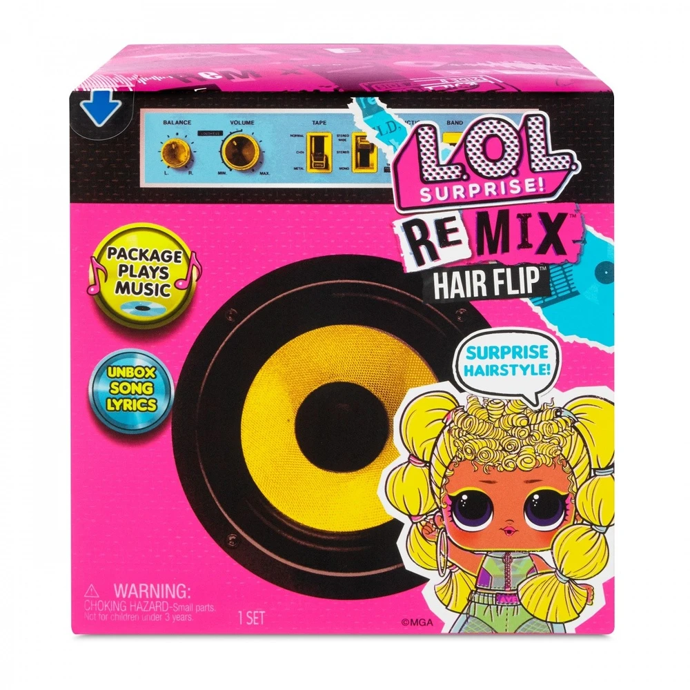 Lėlytė L.O.L. Surprise Remix Hairflip 1 sztuka