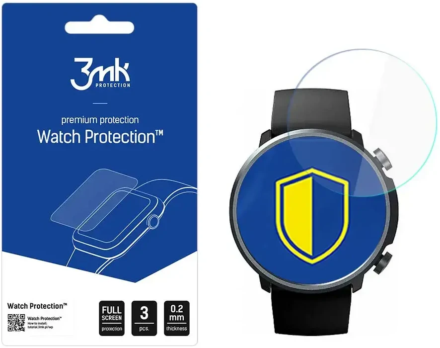 3Mk Protection „Mibro A1“ – 3 mk laikrodžių apsauga su „FlexibleGlass“
