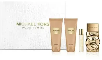 Michael Kors Pour Femme Eau De Parfum Purškiklis, 100 ml Set 4 Pieces
