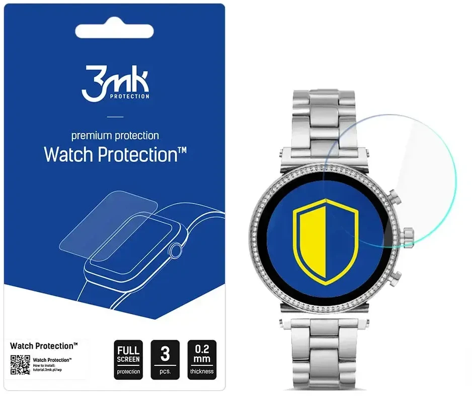 3Mk Protection Michael Kors Sofie MKT5061 – 3mk laikrodžio apsauga, lankstus stiklas