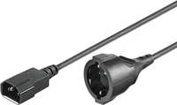 „MicroConnect“ maitinimo laidas C14 - Schuko M-F
