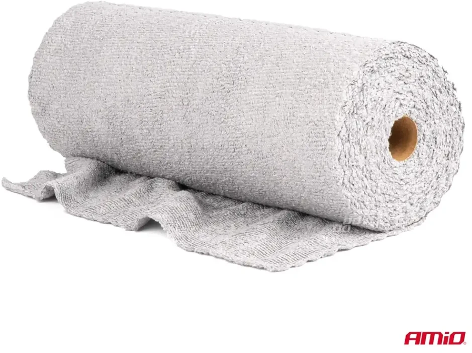 Mikropluošto šluostės ritinėlyje 30×30 cm, 120 gsm, 50 vnt. AMIO-03974