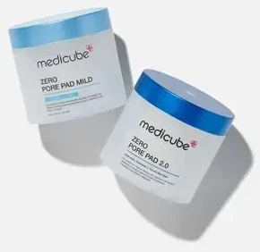 Medicube Zero Pore Pad Mild Šveičiamieji Veido Padeliai 2.0, 70 vnt. / 155 g.
