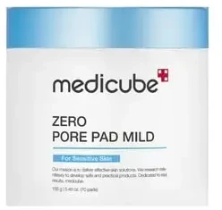 Medicube Zero Pore Pad Mild Šveičiamieji Veido Padeliai 2.0, 70 vnt. / 155 g.