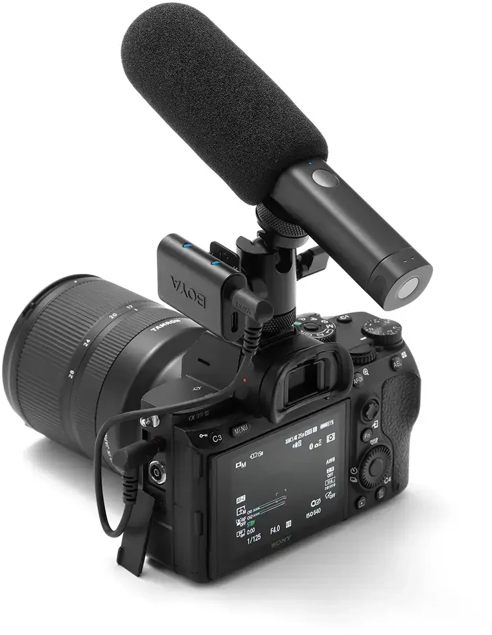 Mikrofonas BOYA MAGIC-03 belaidis 2.4GHz USB-C - juoda
