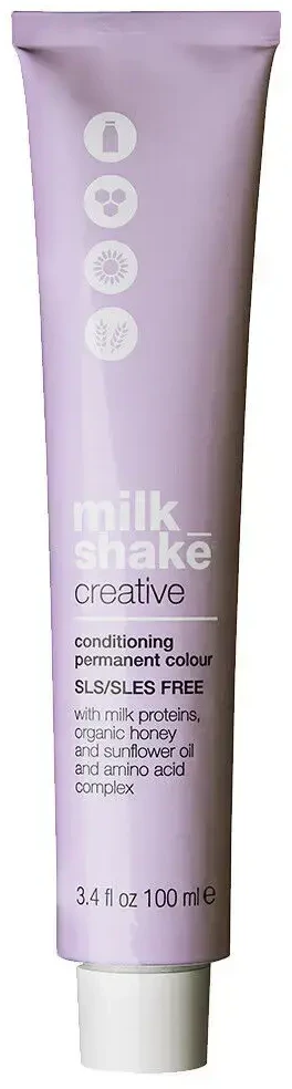 Milk Shake Creative SLS/SLES-Free Permanent Hair Dye 66N Dark Blond, 100 ml