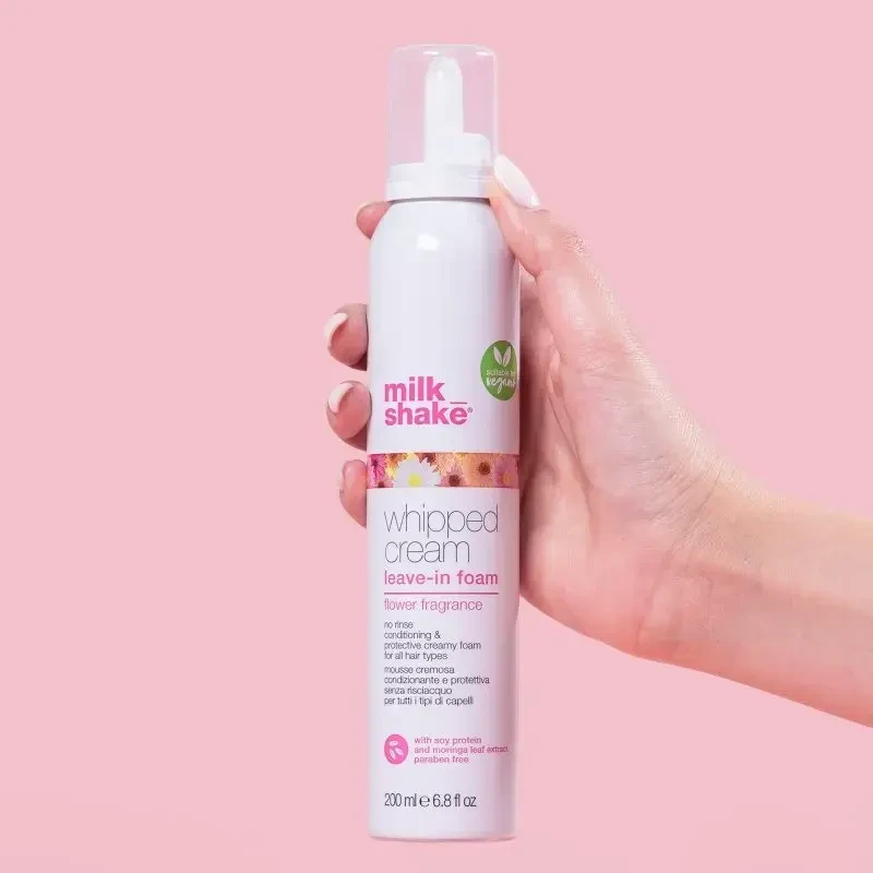 Milk Shake Milk_Shake Whipped Kreminis Leave-In Foam Flower Fragrance kondicionuojančios plaukų putos, 200 ml
