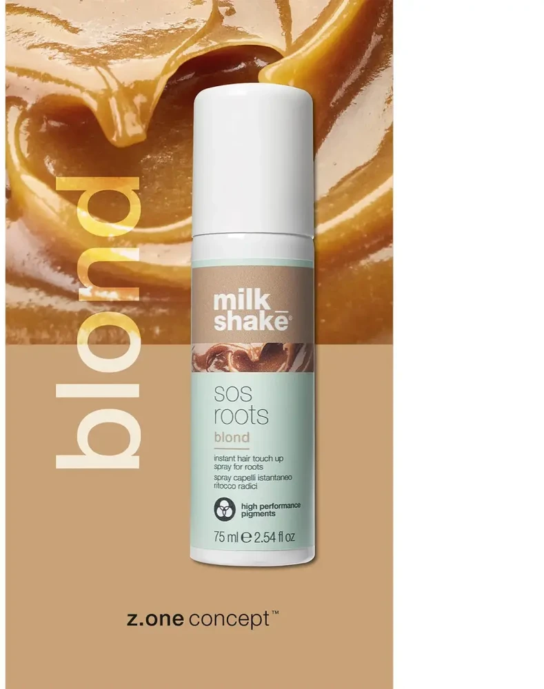 Milk Shake Milk_Shake SOS Roots Instant Hair Touch Up Light Blond purškiklis, 75 ml