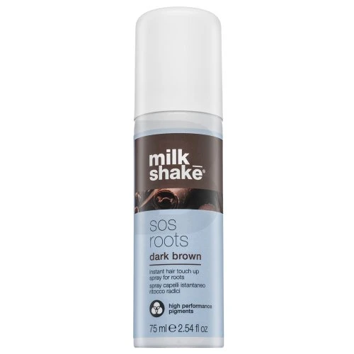 Milk Shake Milk_Shake SOS Roots Instant Hair Touch Up plaukų šaknis maskuojantis purškiklis, atspalvis: Dark Brown, 75 ml