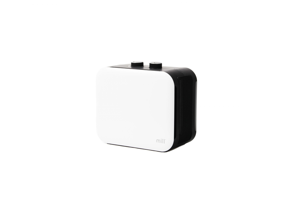 Mill | Compact PTC Fan Heater | CUS1800MECW | PTC Fan | 1800 W | Number of power levels 3 | Suitable for rooms iki 10-30 m² | Baltas
