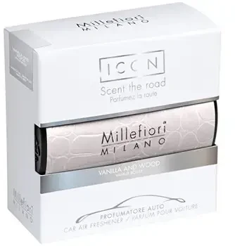 Millefiori Milano Icon automobilio oro gaiviklis Vanilla & Wood, 47 g