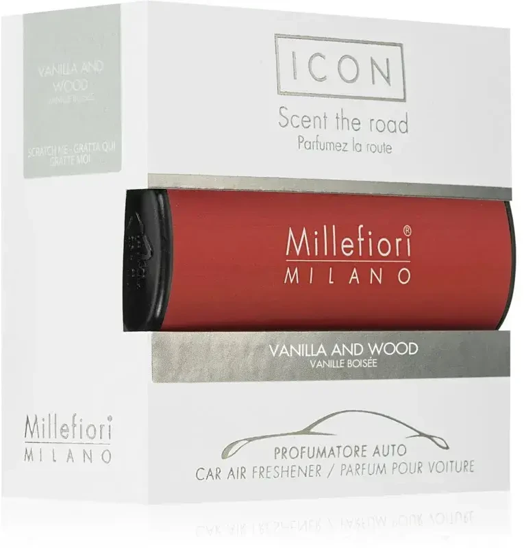 Millefiori Milano Icon Car oro gaiviklis Vanilla & Wood Classic