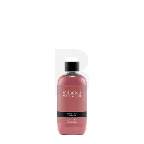 Drėkintuvas Millefiori Milano Fragrance Diffuser Ambra & Rosa Refill, 250 ml