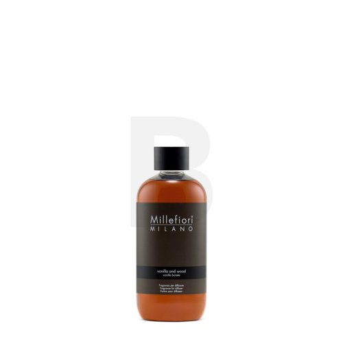 Millefiori Milano Aromatinio difuzoriaus "Natura l Vanilla - Wood" užpildas 250 ml