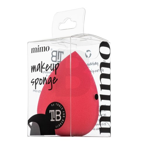 Iso Trade Mimo Makeup Sponge Vanduo Drop Rožinė Gąbeczka do makijażu 40X60 mm