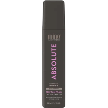 Minetan Absolute Ultra Dark Self Tan Foam 200 ml