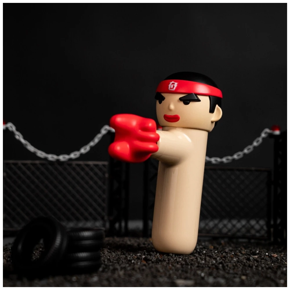 Mini pistolet do masażu 4smarts ACECOOL KungFu Boxer smėlio spalva