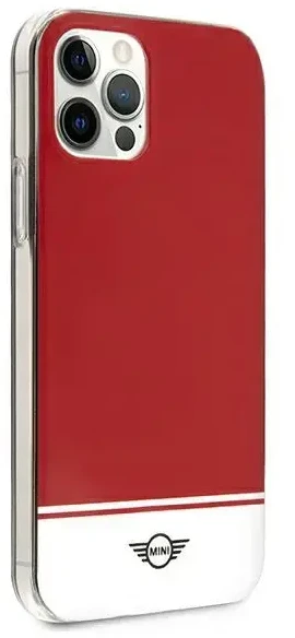 Mini Morris Mini MIHCP12LPCUBIRE Apple iPhone 12 Pro Max6,7″ red kietas dėklas Stripe Collection
