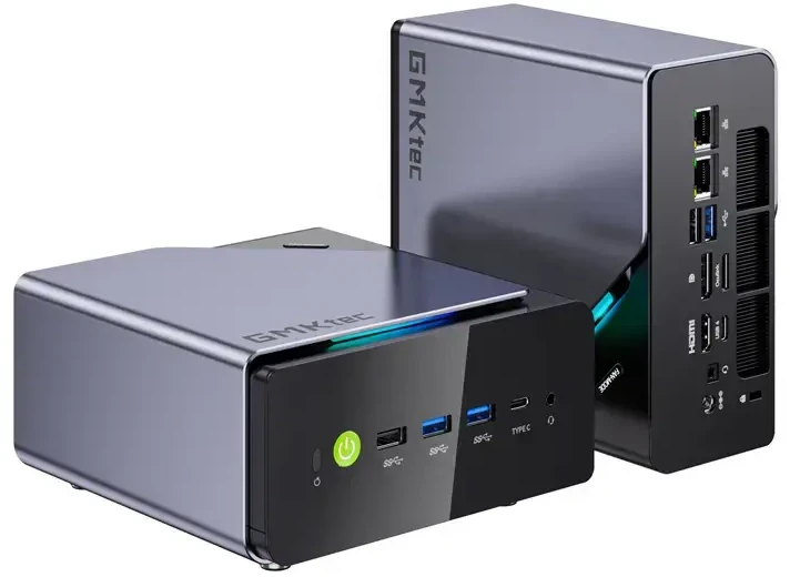 Mini kompiuteris GMKtec K12 Ryzen 7 H 225 16GB 255 32GB RAM + 1TB SSD WIN 11 Pro