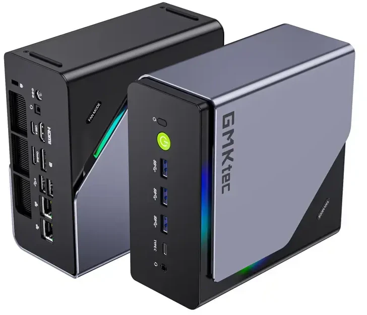 Mini kompiuteris GMKtec K12 Ryzen 7 H 225 16GB 255 32GB RAM + 1TB SSD WIN 11 Pro