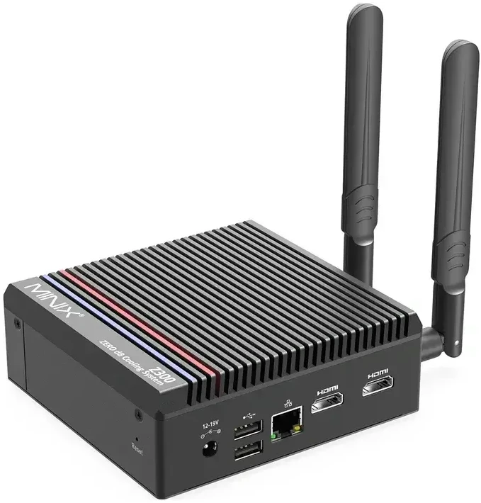 Stacionarus kompiuteris - Minix Z300-0dB Barebone Core 3 N350 | Wi‑Fi 6