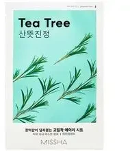 Missha raminanti veido kaukė su arbatmedžiu (Airy Fit Sheet Mask) 19 g