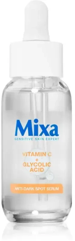 Mixa vitamino C + glikolio rūgšties serumas nuo tamsių dėmių odos serumas