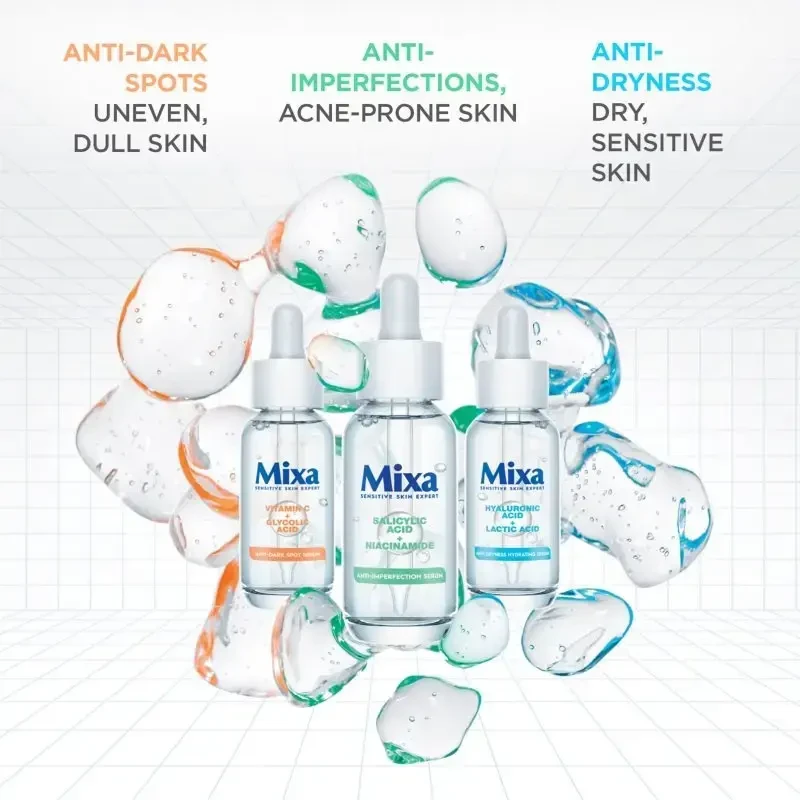 Mixa vitamino C + glikolio rūgšties serumas nuo tamsių dėmių odos serumas