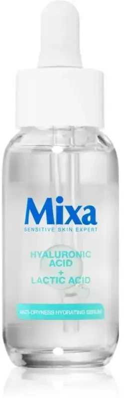Mixa hialurono rūgšties + pieno rūgšties anti-dryness drėkinamasis serumas odos serumas