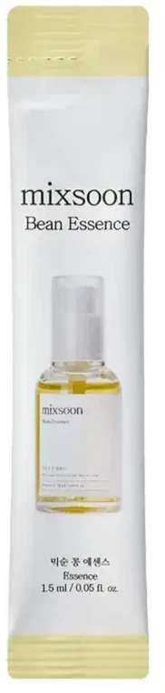 MIXSOON pupelių esencijos veido esencijos mėginių rinkinys su sojų pupelių ekstraktu, 1,5 ml x 10 vnt.