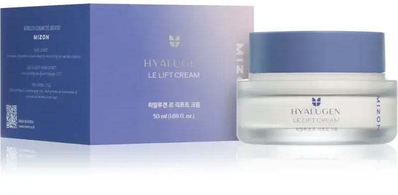 Mizon Senėjimą stabdantis odos kremas Hyalugen (Le Lift Kreminis) 50 ml