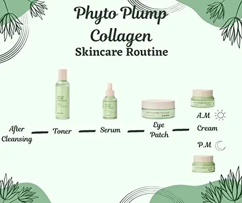 Mizon Paakių hidrogelio kaukė Phyto Plump Collagen (paakių gelio pleistras) 60 x 1,5 g