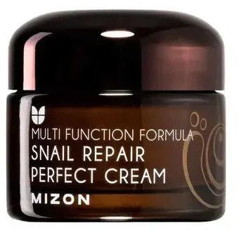 Veido kremas Mizon Snail Repair Perfect Kreminis, su sraigių mucinu, atstatantis veido odą, 50 ml