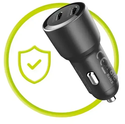 Mobile Origin automobilinis įkroviklis 60W 2 USB-C, CA11