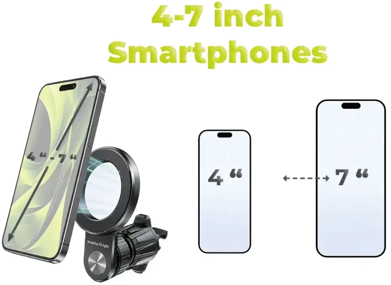 Mobile Origin CA31 magnetinis automobilinis laikiklis, suderinamas su CA31 Magsafe