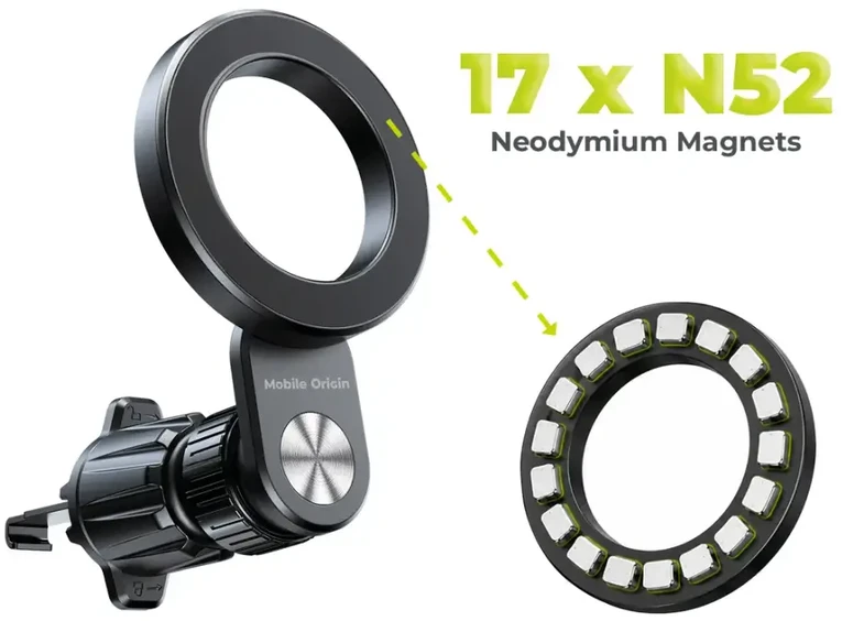 Mobile Origin CA31 magnetinis automobilinis laikiklis, suderinamas su CA31 Magsafe