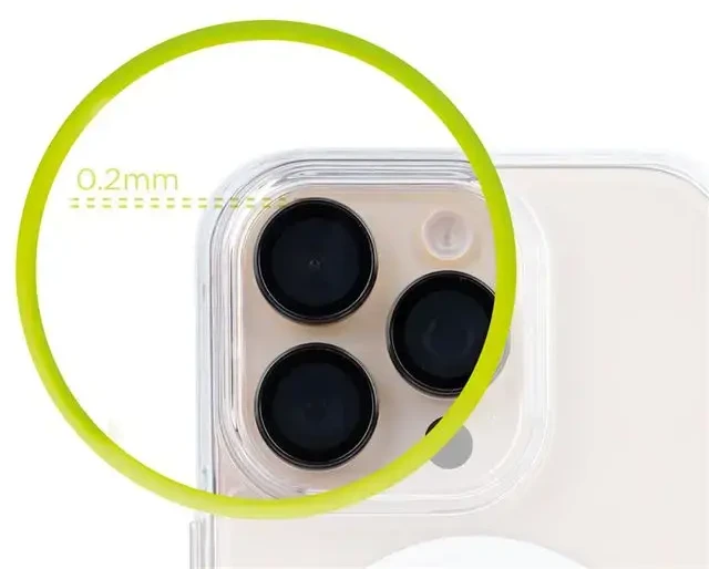 Mobile Origin „Easy Lens“ apsauginiai stikliukai, juodi – „iPhone 15 / 15 Plus“