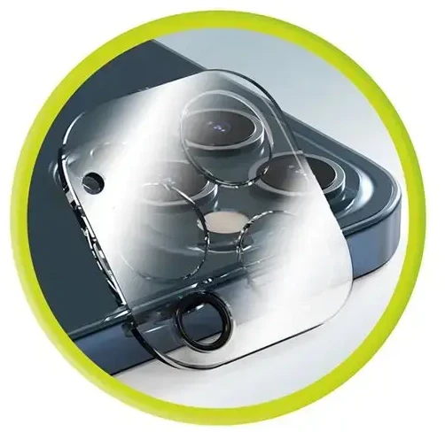 „Mobile Origin Easy Lens“ pilnas dangtelis, skaidrus – „iPhone 15 Pro / 15 Pro Max“