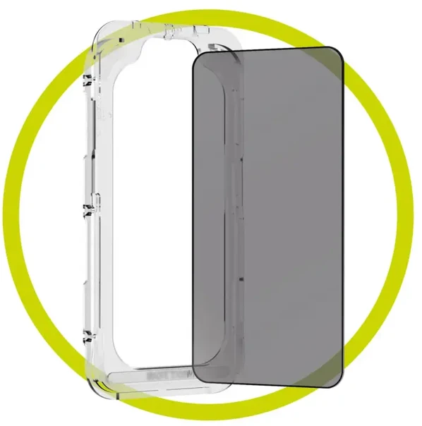 Mobile Origin EasyGlass Privacy su aplikatoriumi iPhone 16 Pro/17/17 Pro